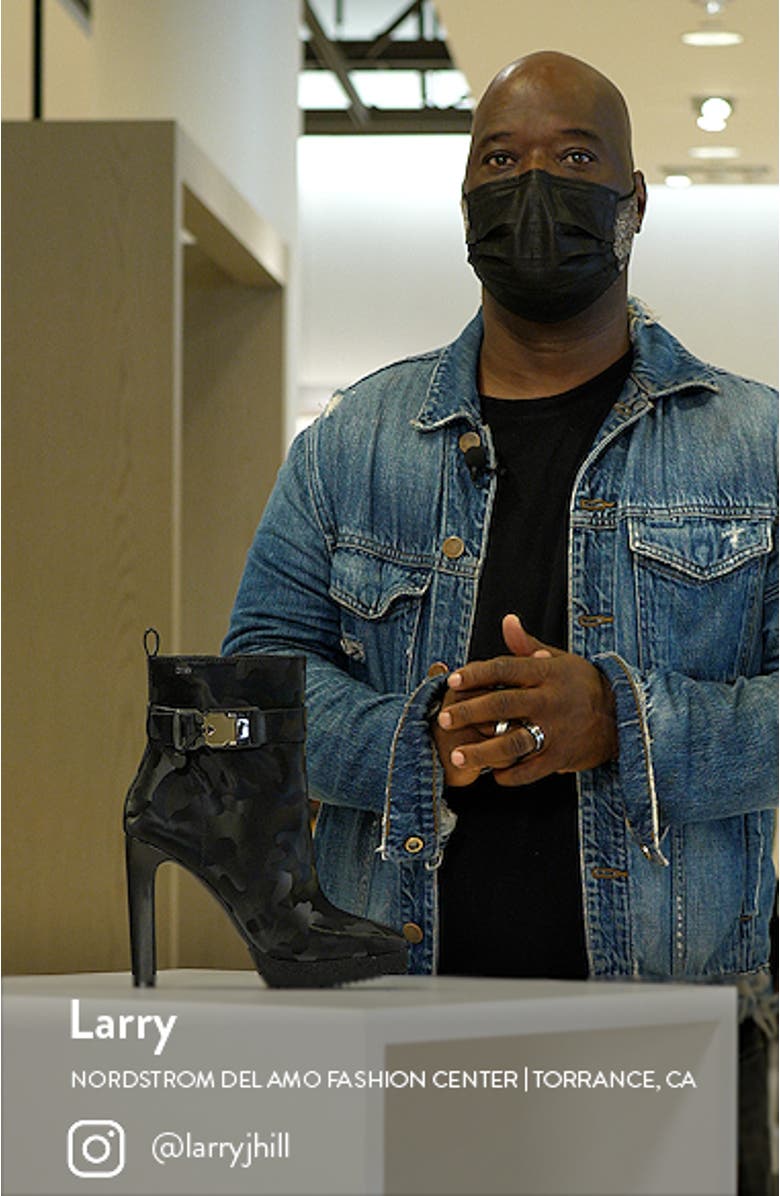 Zana Square Toe Platform Bootie, sales video thumbnail