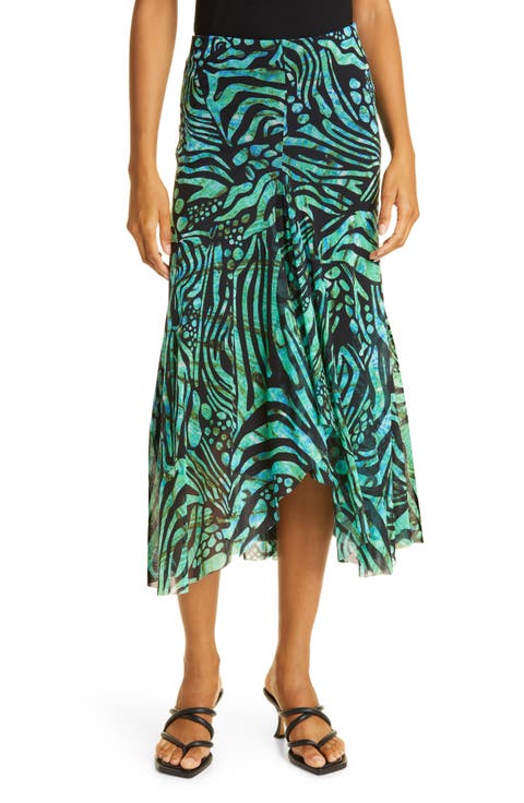 Gonna Lunga Mesh Skirt