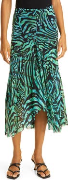 Fuzzi Gonna Lunga Mesh Skirt