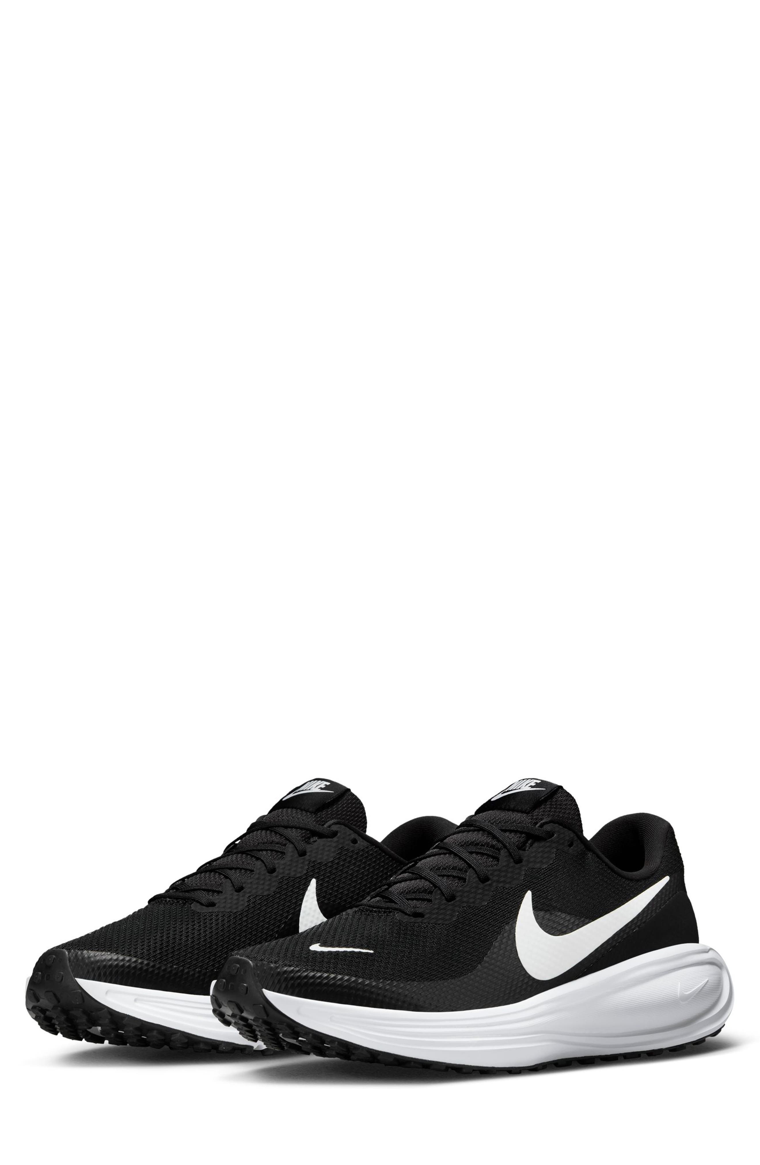 Nike Revolution 8 Running Shoe, Main, color, Black/ White