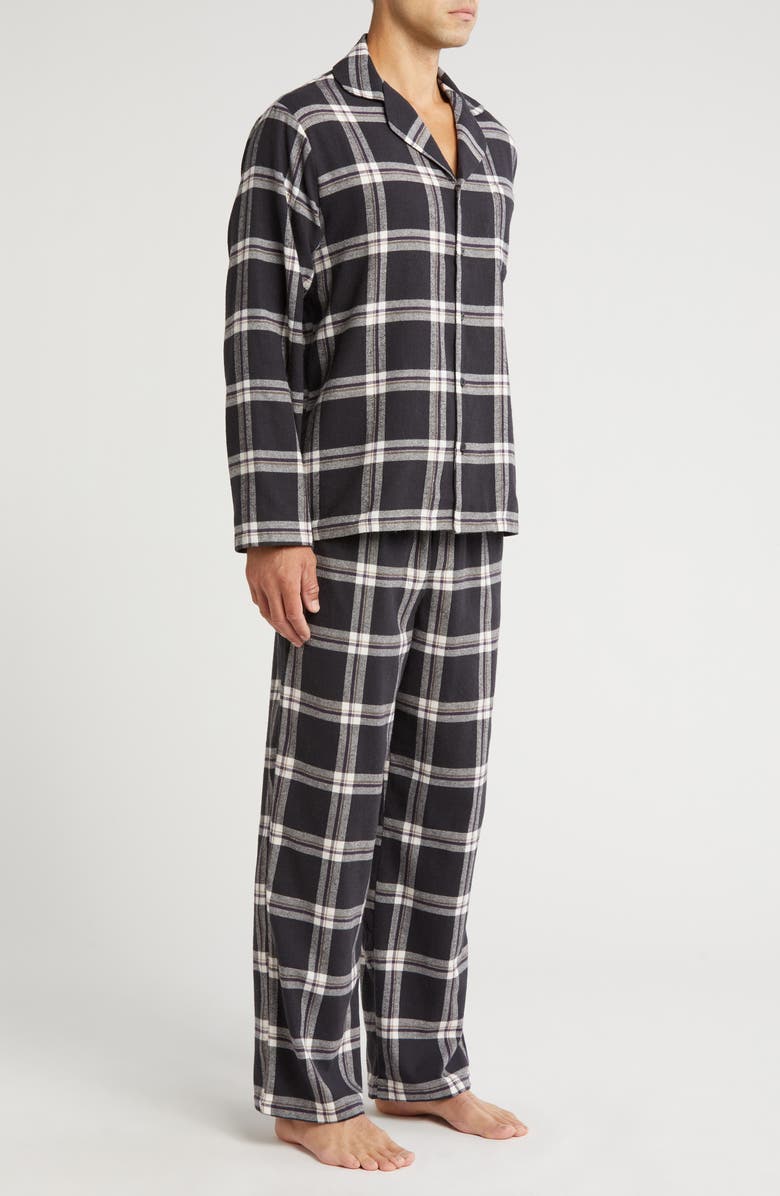 Nordstrom Plaid Flannel Pajamas, Alternate, color,