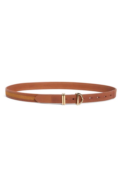 Crescent Leather Belt