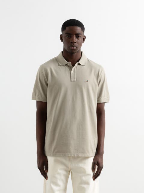 Duck Logo Piqué Polo Shirt