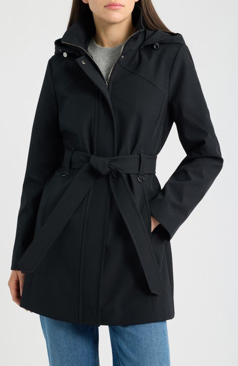 Belted Stadium Trench Coat