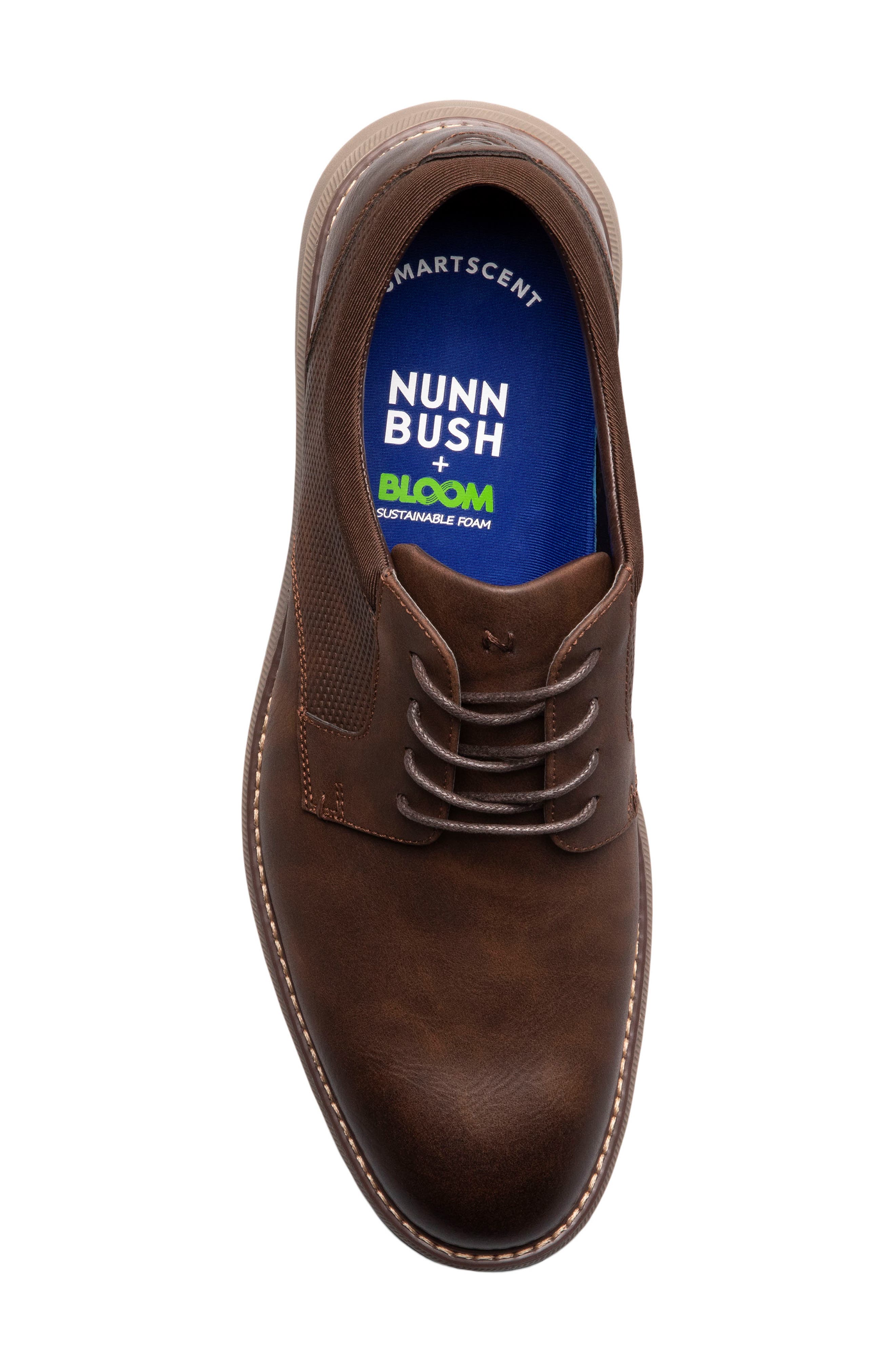 Chase Plain Toe Derby - Wide Width Available, Alternate, color, BROWN MULTI