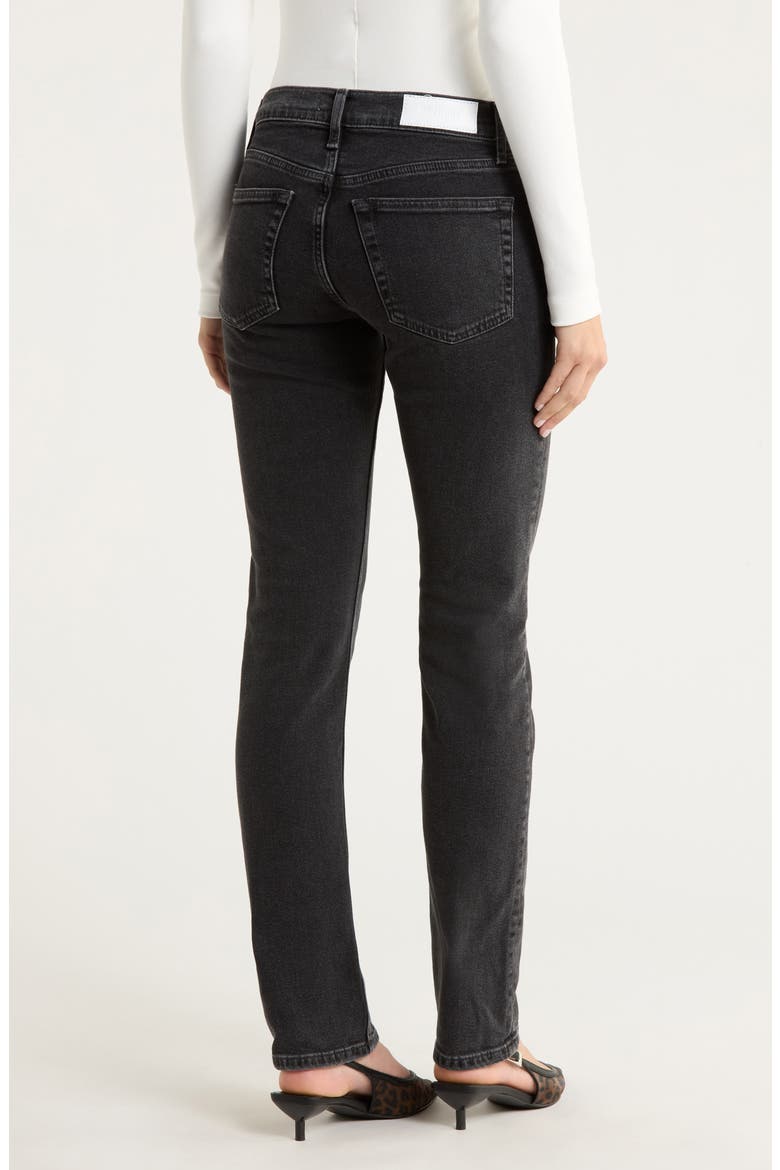 The Slim Cigarette Jeans, Alternate, color, BACKTOBLACK