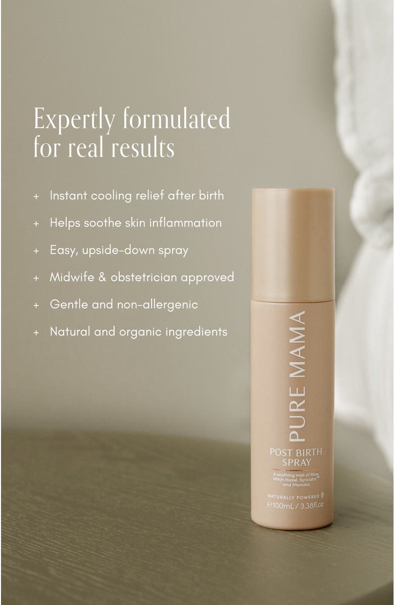 PURE MAMA Post Birth Spray, Alternate, color, Transparent
