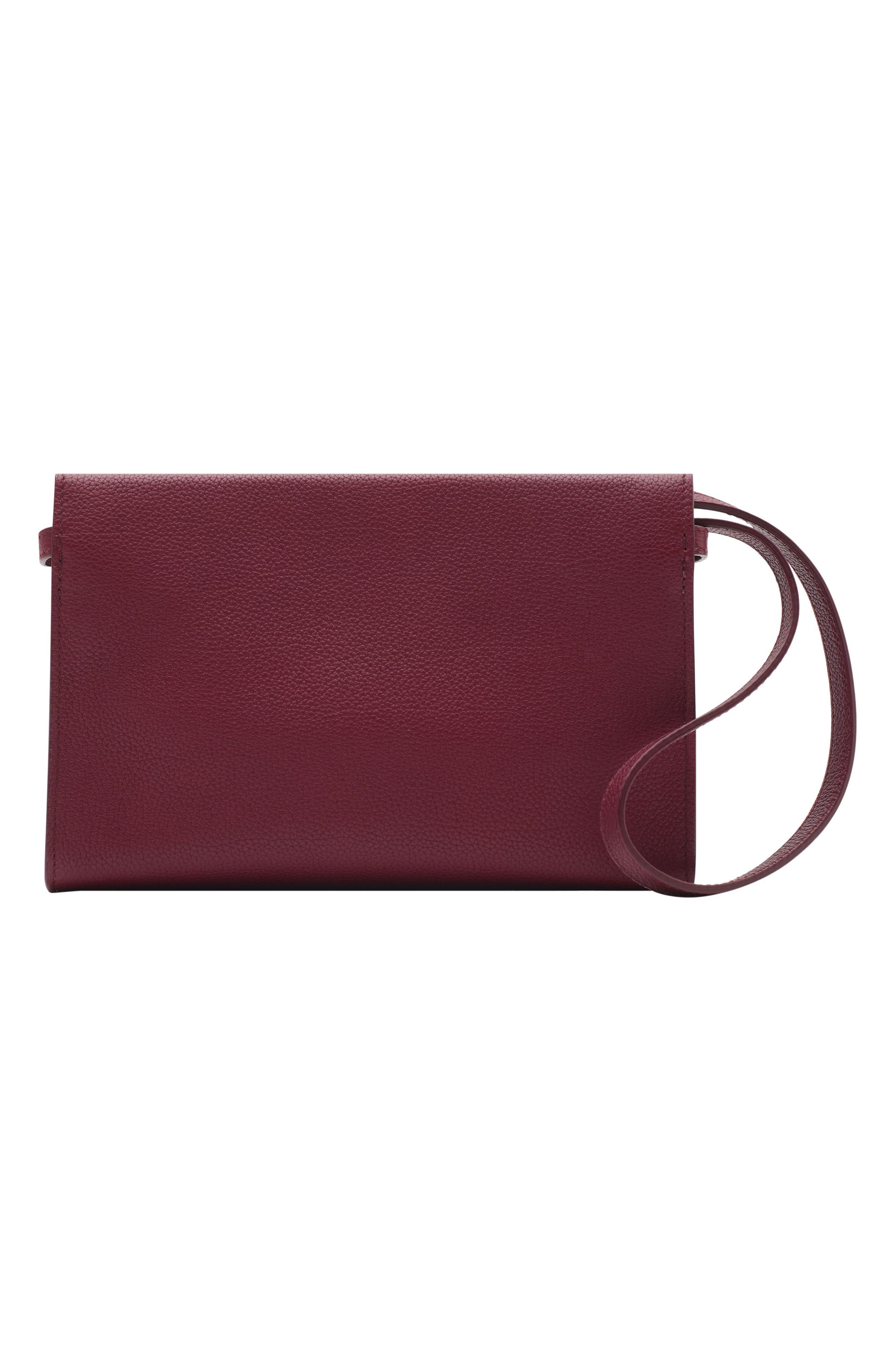 Burberry Cotswolds Pochette Leather Shoulder Bag, Alternate, color, 
