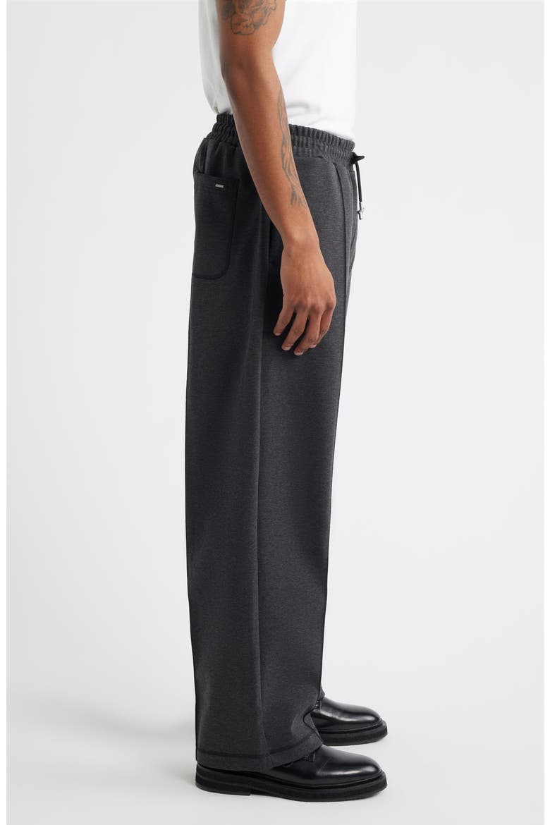 Dineto Cotton Blend Drawstring Pants, Alternate, color, MED GREY
