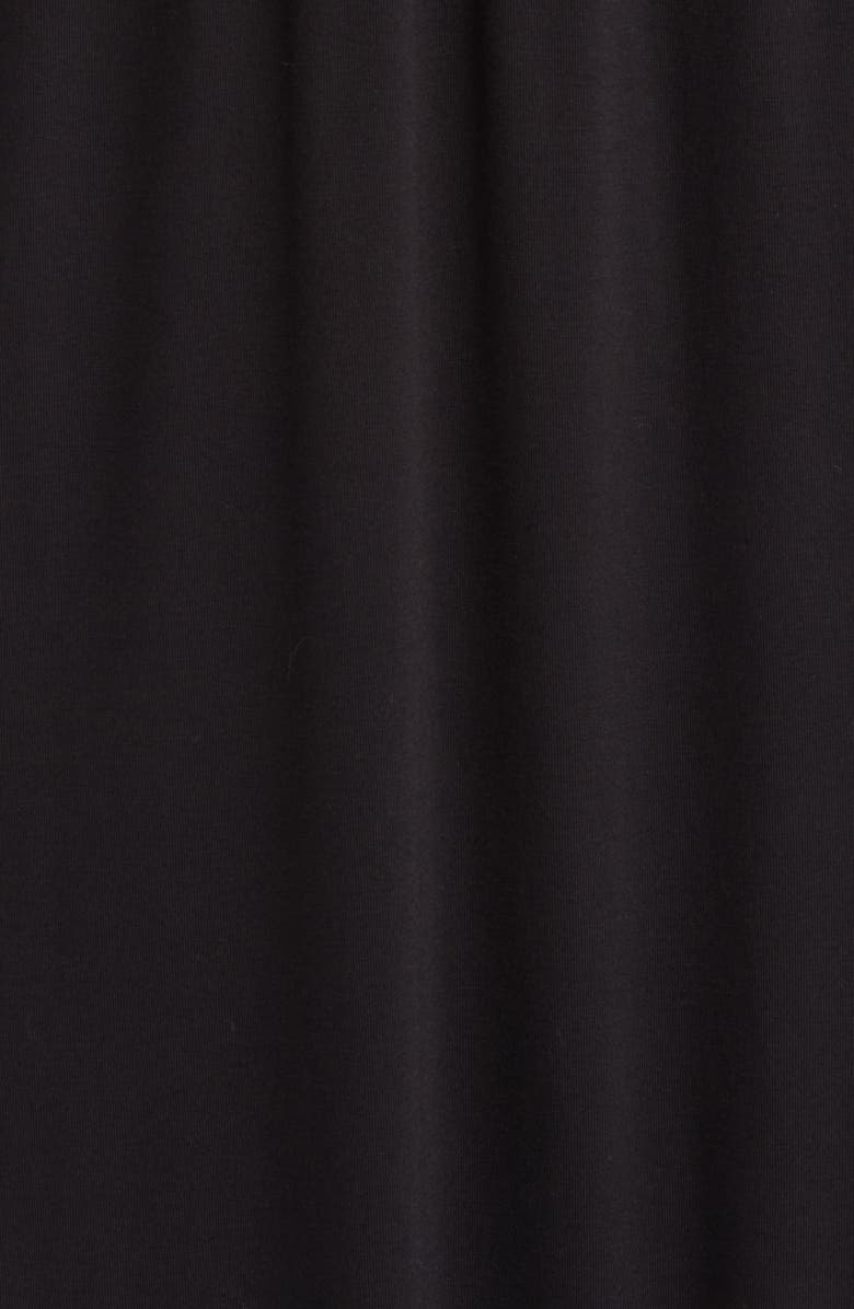 Loveappella Twist Halter Neck Midi Dress, Alternate, color, Black