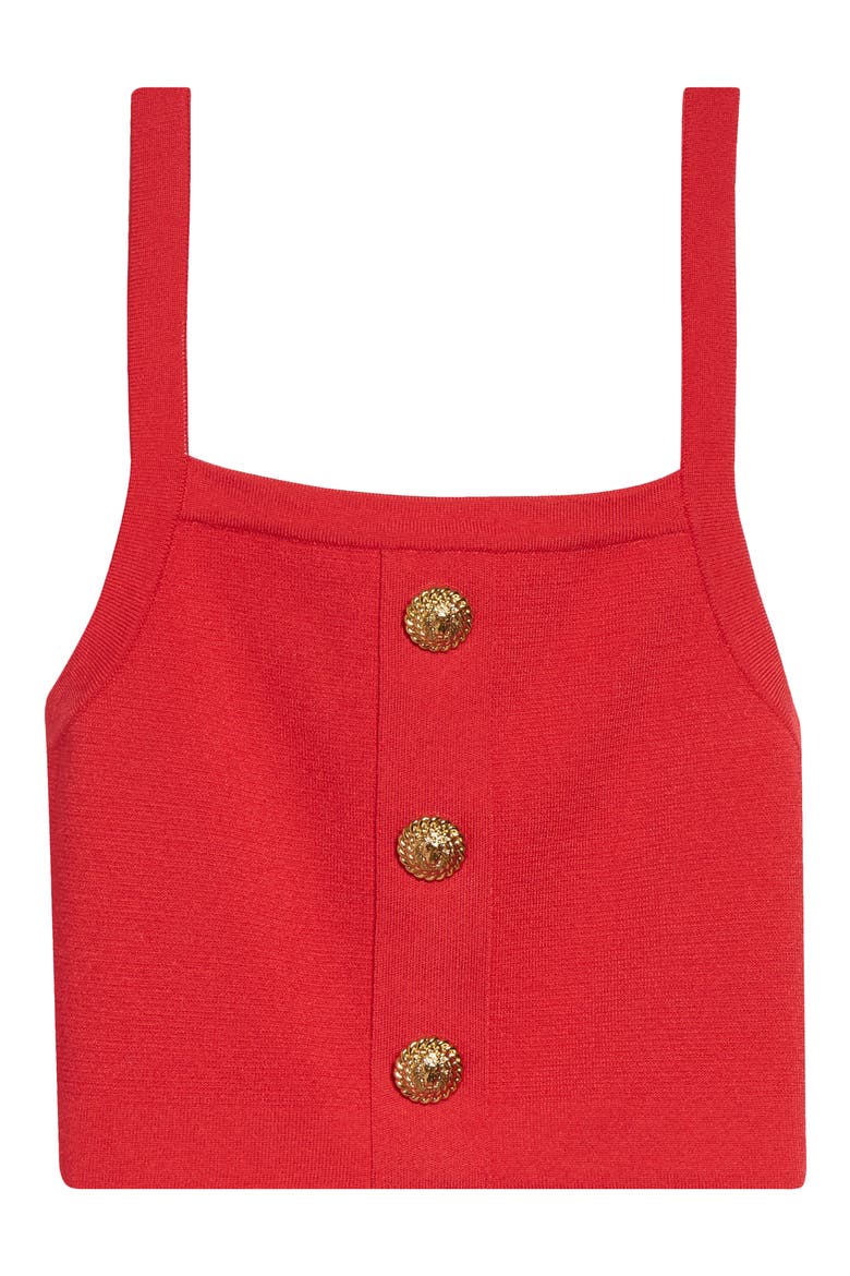 Three Button Knit Tank, Alternate, color, FUCHSIA