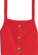 Balmain Three Button Knit Tank