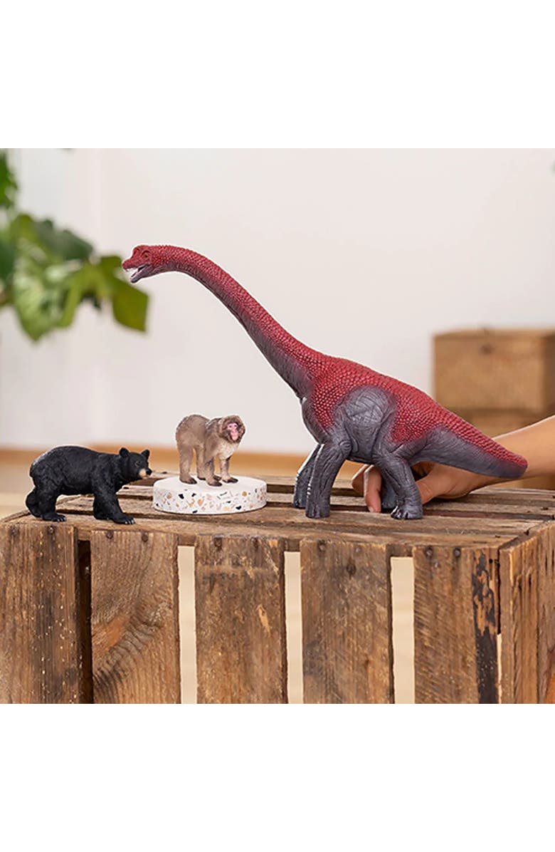 Schleich Dinosaurs Brachiosaurus, Dinosaur Action Figure, Kids Age 4+, Alternate, color, Multicolored