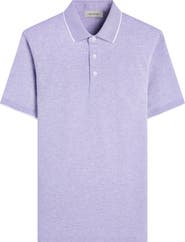Bugatchi Tipped Contrast Collar Polo
