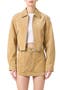 Crop Suede Jacket