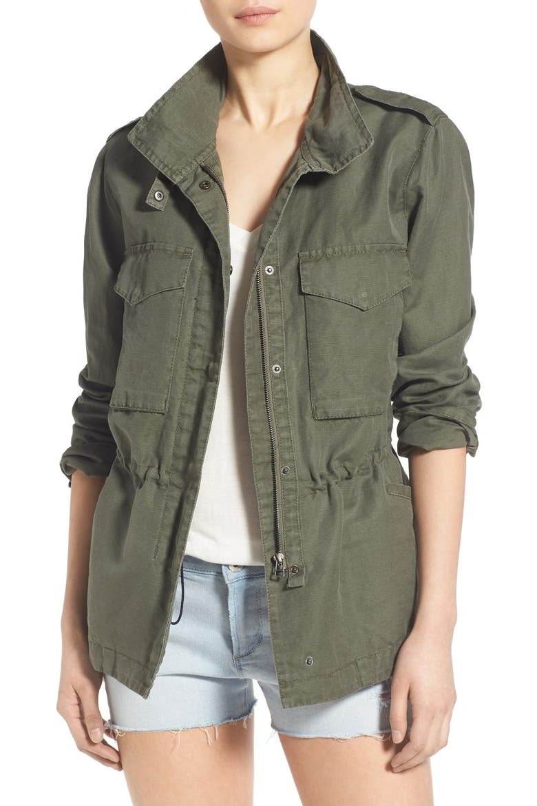 'Outsider' Field Jacket, Main, color, OLIVE