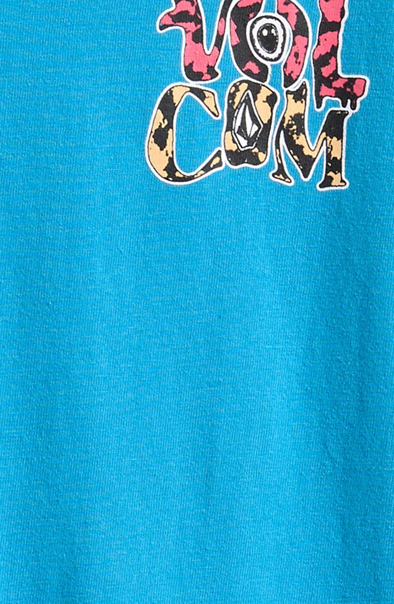 Volcom Kids' Eye Warp Logo Graphic T-Shirt, Alternate, color, 