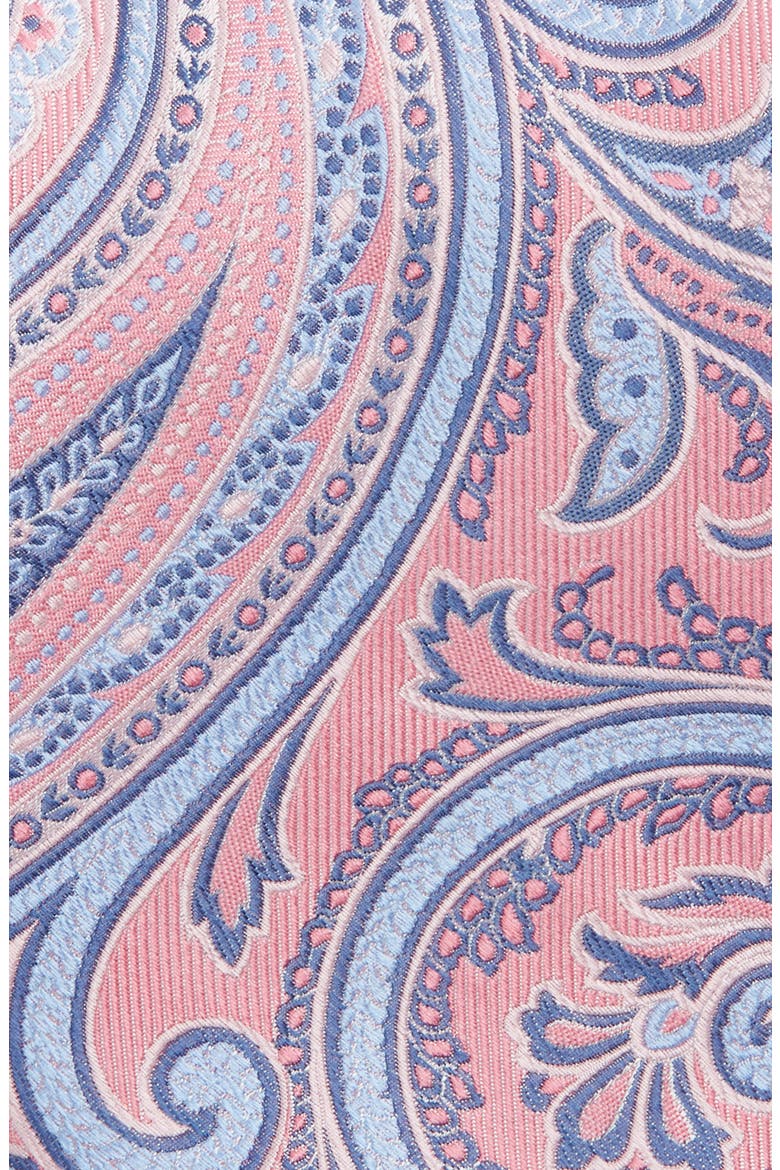 Paisley Silk Tie, Alternate, color, PINK