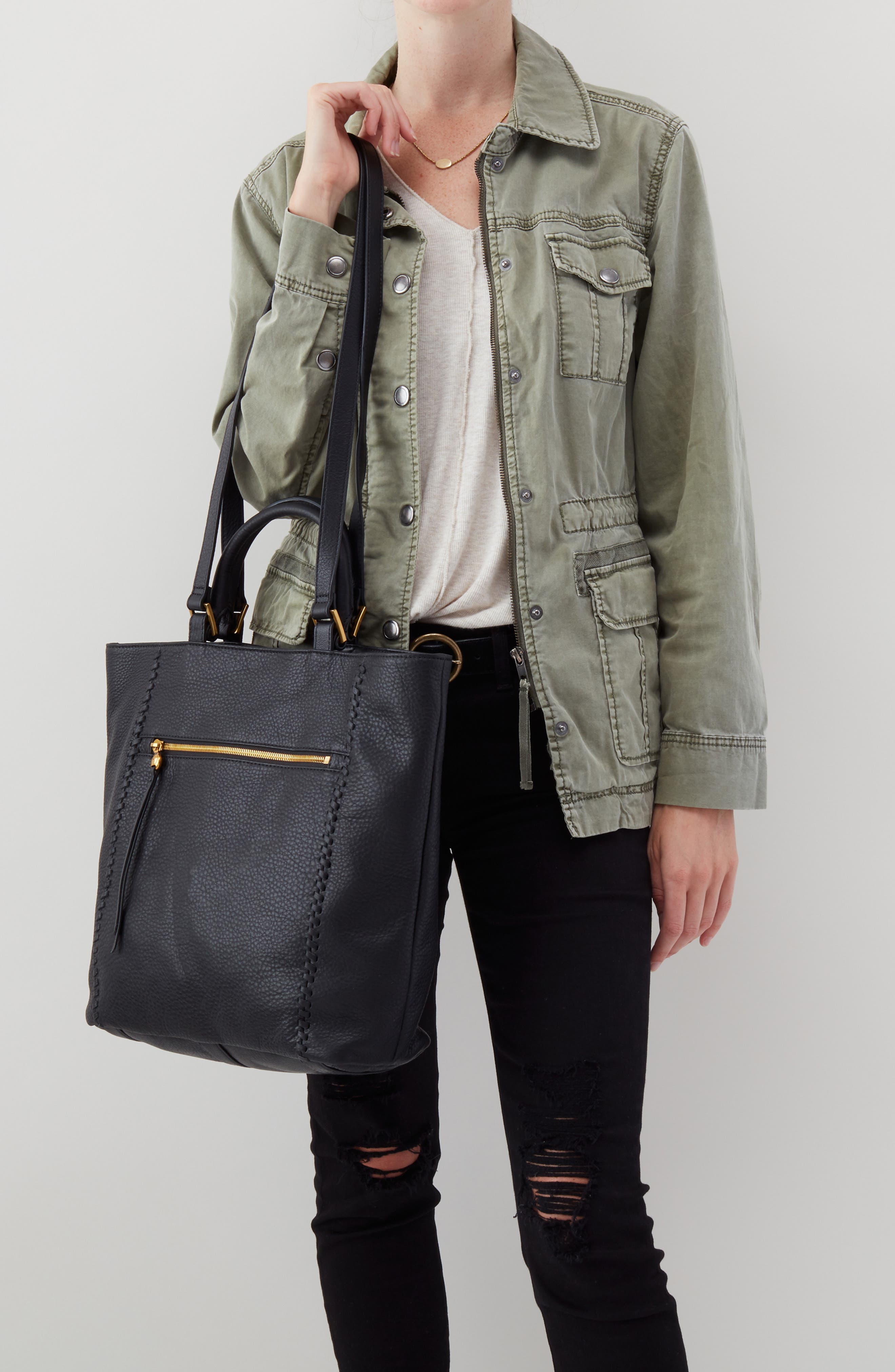 HOBO Ballad Leather Tote, Alternate, color, 