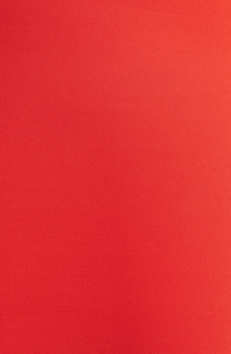 BONDI BORN Faith High Waist Bikini Bottoms, Alternate, color, Rosso