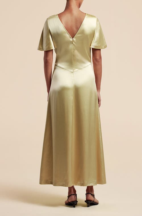 REBECCA TAYLOR REBECCA TAYLOR DOUBLE FACE CHARMEUSE DRESS