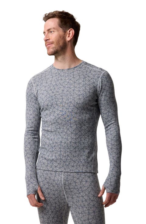 Cedars Rws Merino Mid-Wt Baselayer Crew Top - Men's