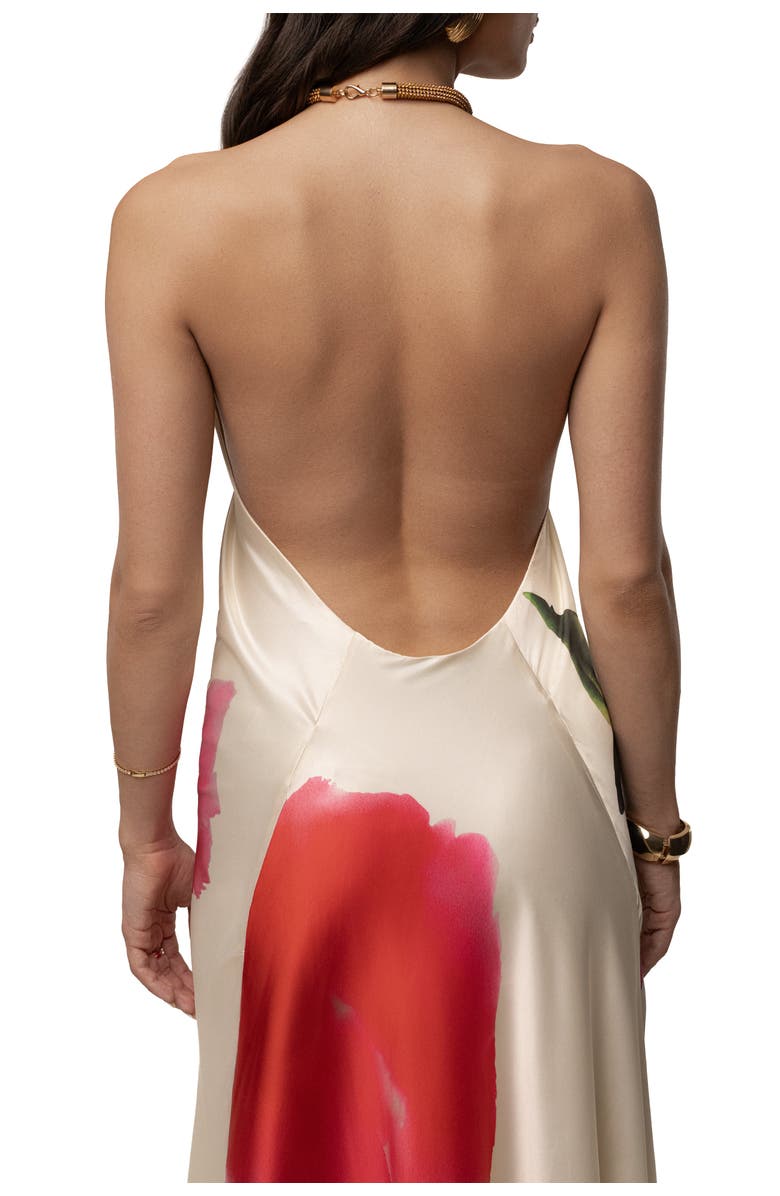 JLUXLABEL Print Audrey Maxi Dress, Alternate, color, Ivory