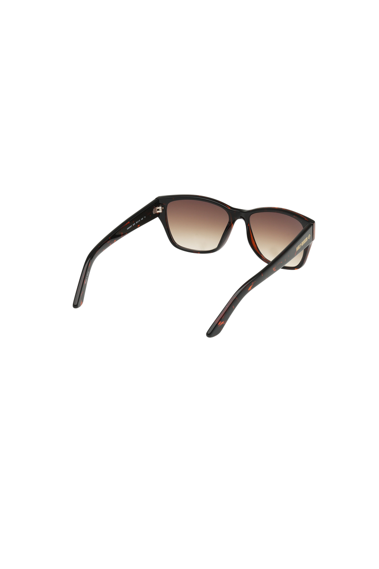 Cat Eye Acetate Sunglasses, Alternate, color, Dark Havana / Brown Mirror