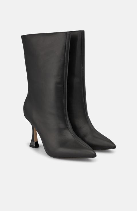 Ankle Boot Metallic Detail