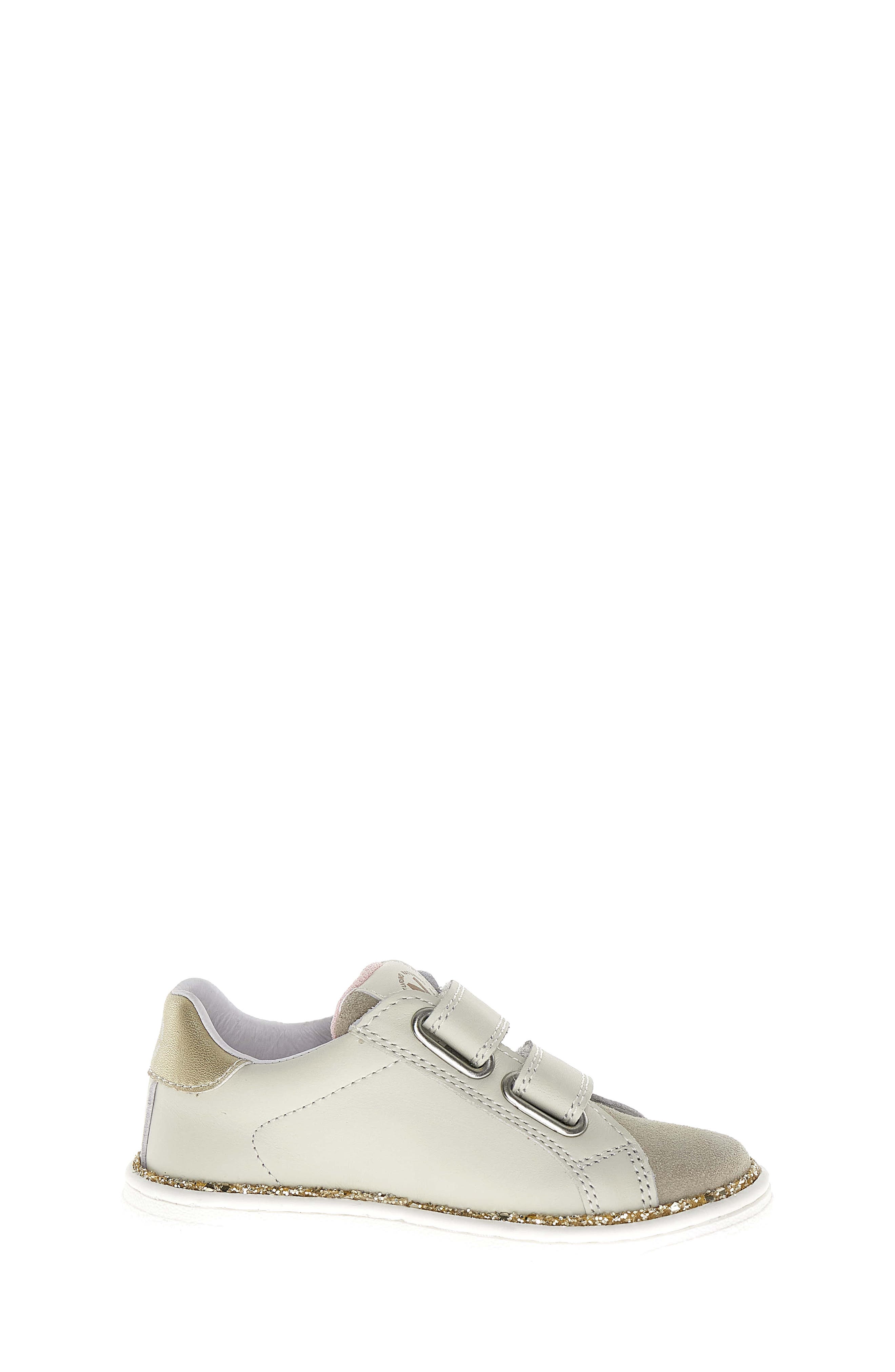 Naturino Pinn Sneaker, Alternate, color, Beige Milk Platinum
