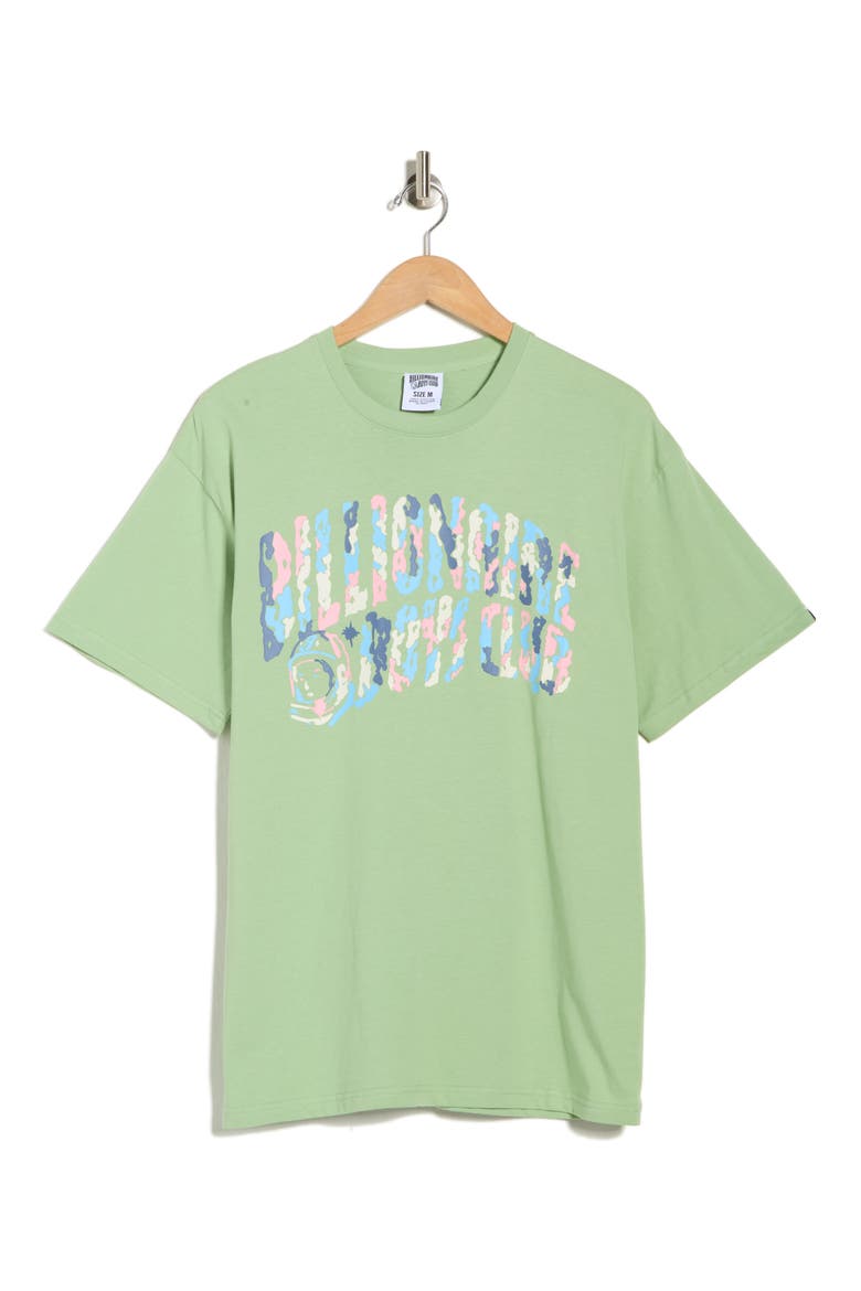 Curve Mix Graphic T-Shirt, Alternate, color, FOREST SHADE
