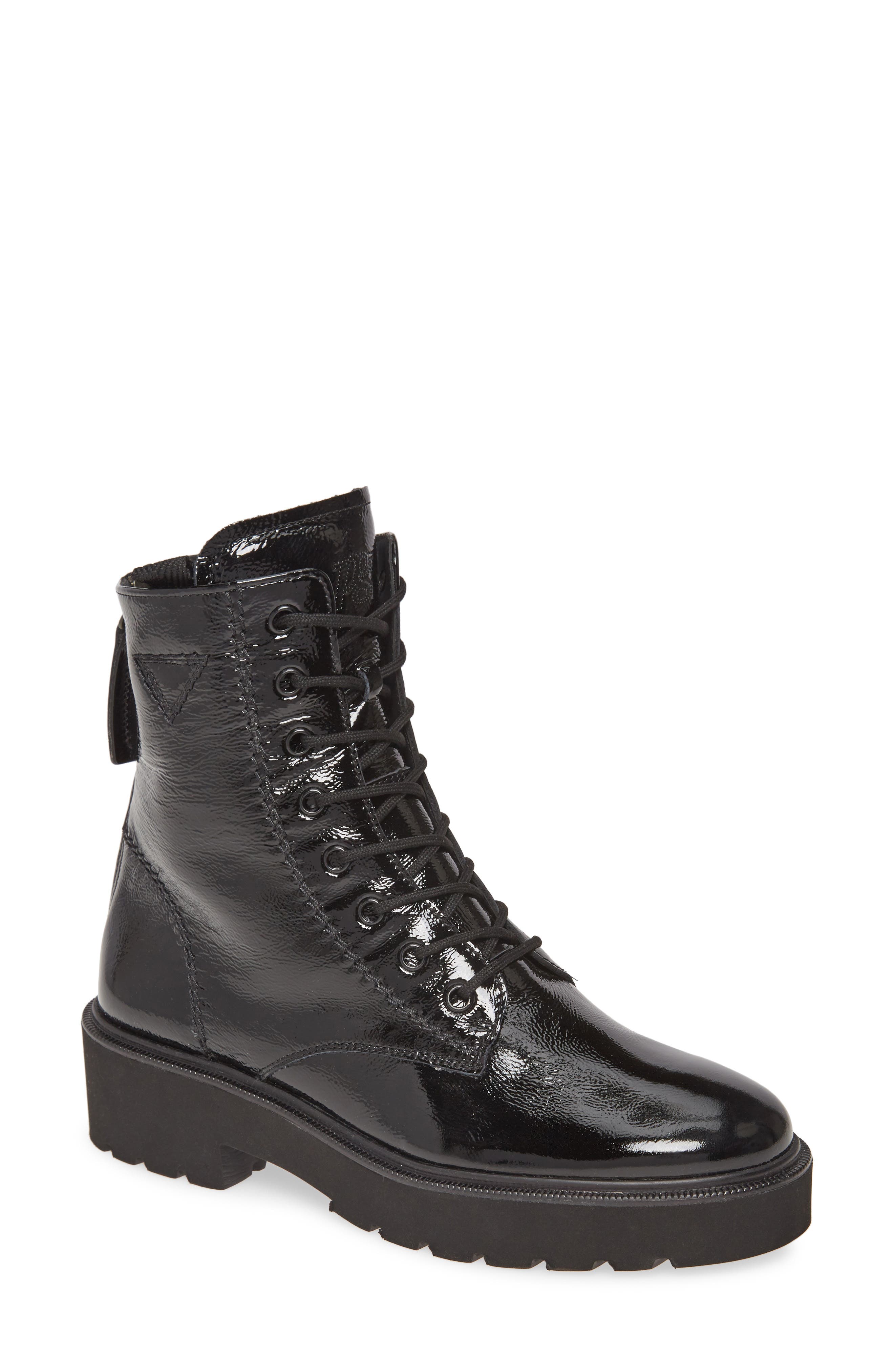 Paul Green Bronx Lace-Up Platform Boot, Main, color, 