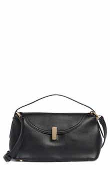 Faux Leather Crossbody Bag