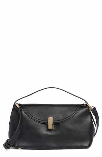Faux Leather Crossbody Bag