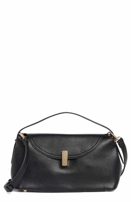 Faux Leather Crossbody Bag