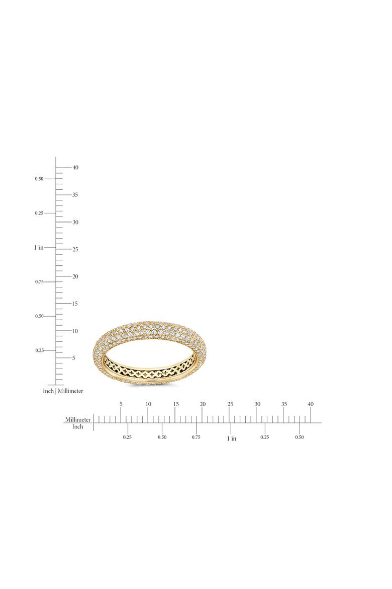 Chamonix Pavé Eternity Ring, Alternate, color, GOLD