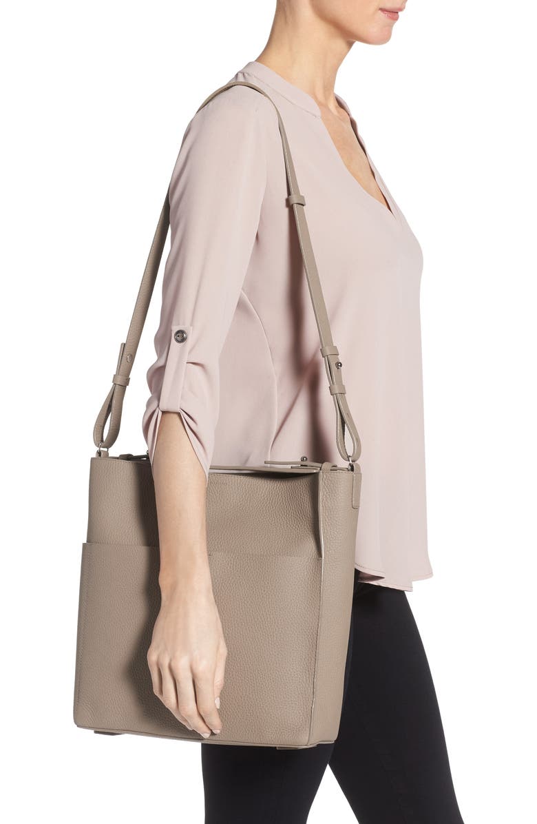 AllSaints Mast Shoulder Tote, Alternate, color,