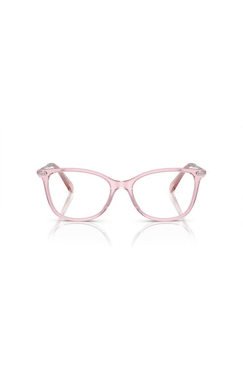 Swarovski Sk 2010 3001 52mm Womens Square Eyeglasses 52mm In Pink
