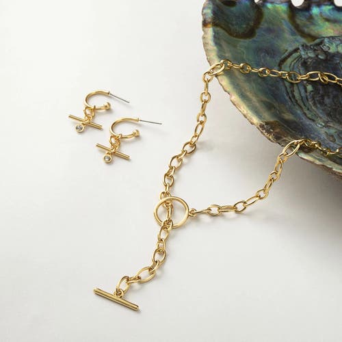 Fosterie White Monstera Earrings In White