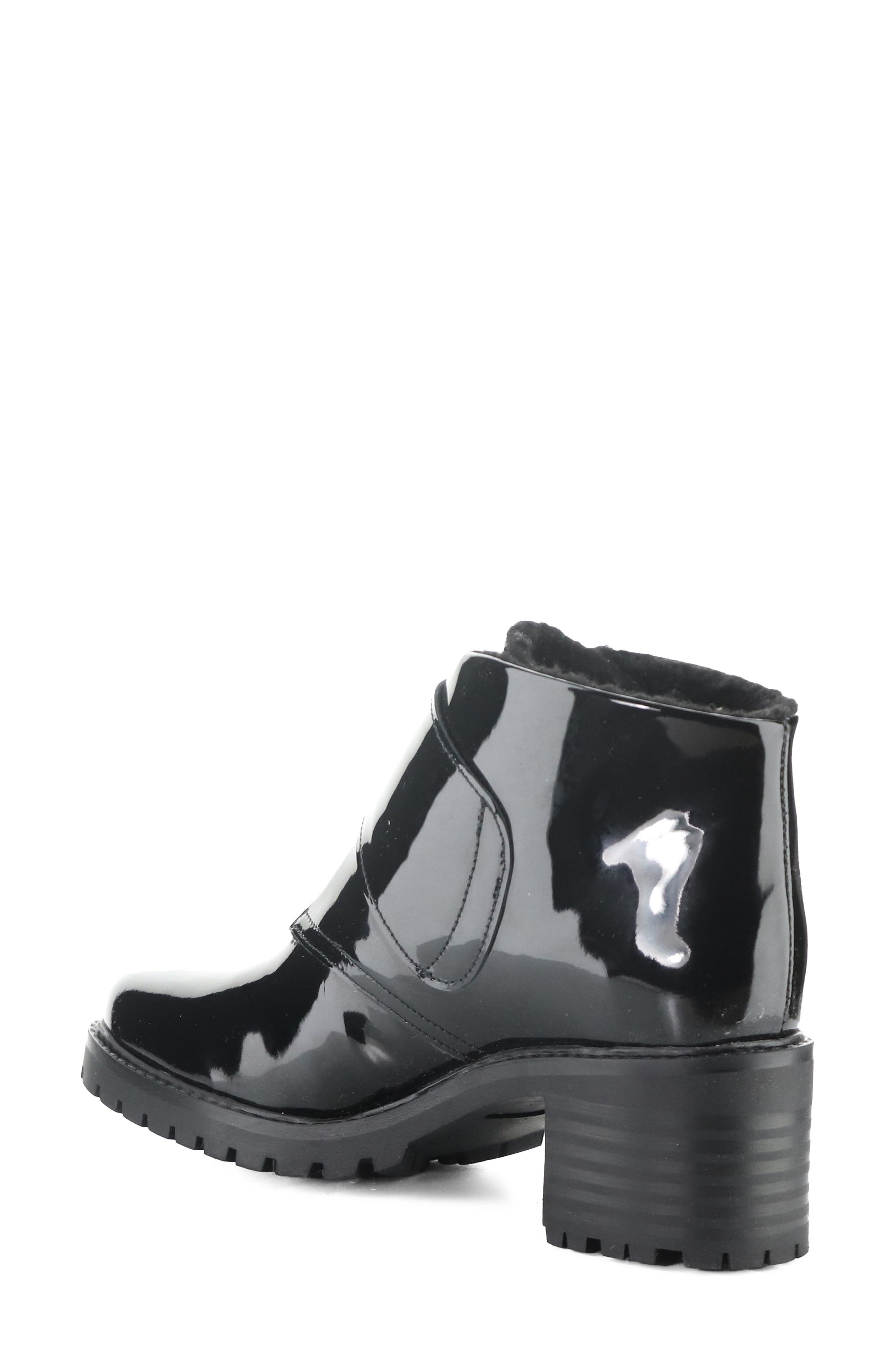 Ivara Patent Leather Bootie, Alternate, color, BLACK PATENT LEATHER