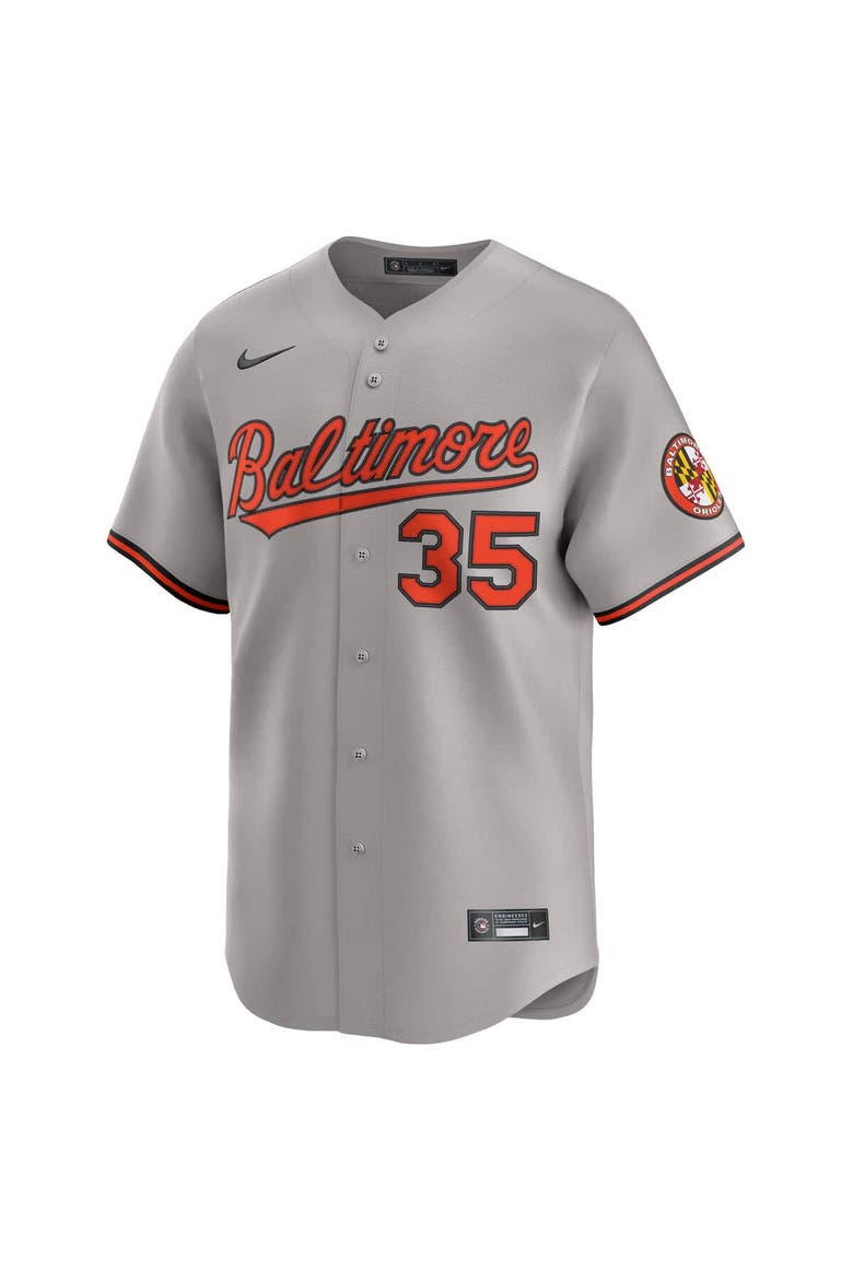 Men's Nike Adley Rutschman Gray Baltimore Orioles Road Limited Player Jersey, Alternate, color, Gray