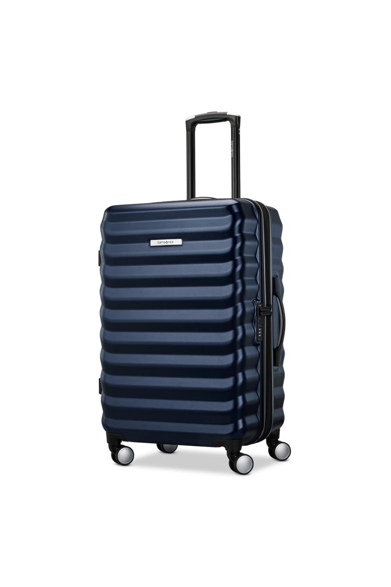 Element Hardside Expandable 3 Piece (21"/24"/28") Luggage Set, Alternate, color, Navy