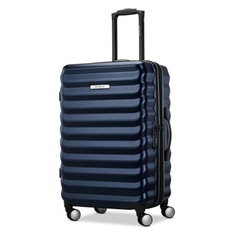 Element Hardside Expandable 24" Medium Checked Spinner Luggage