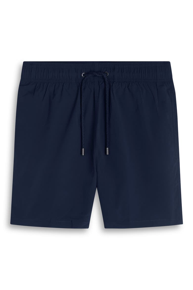 Cruz Print Swim Trunks, Alternate, color, NAVY