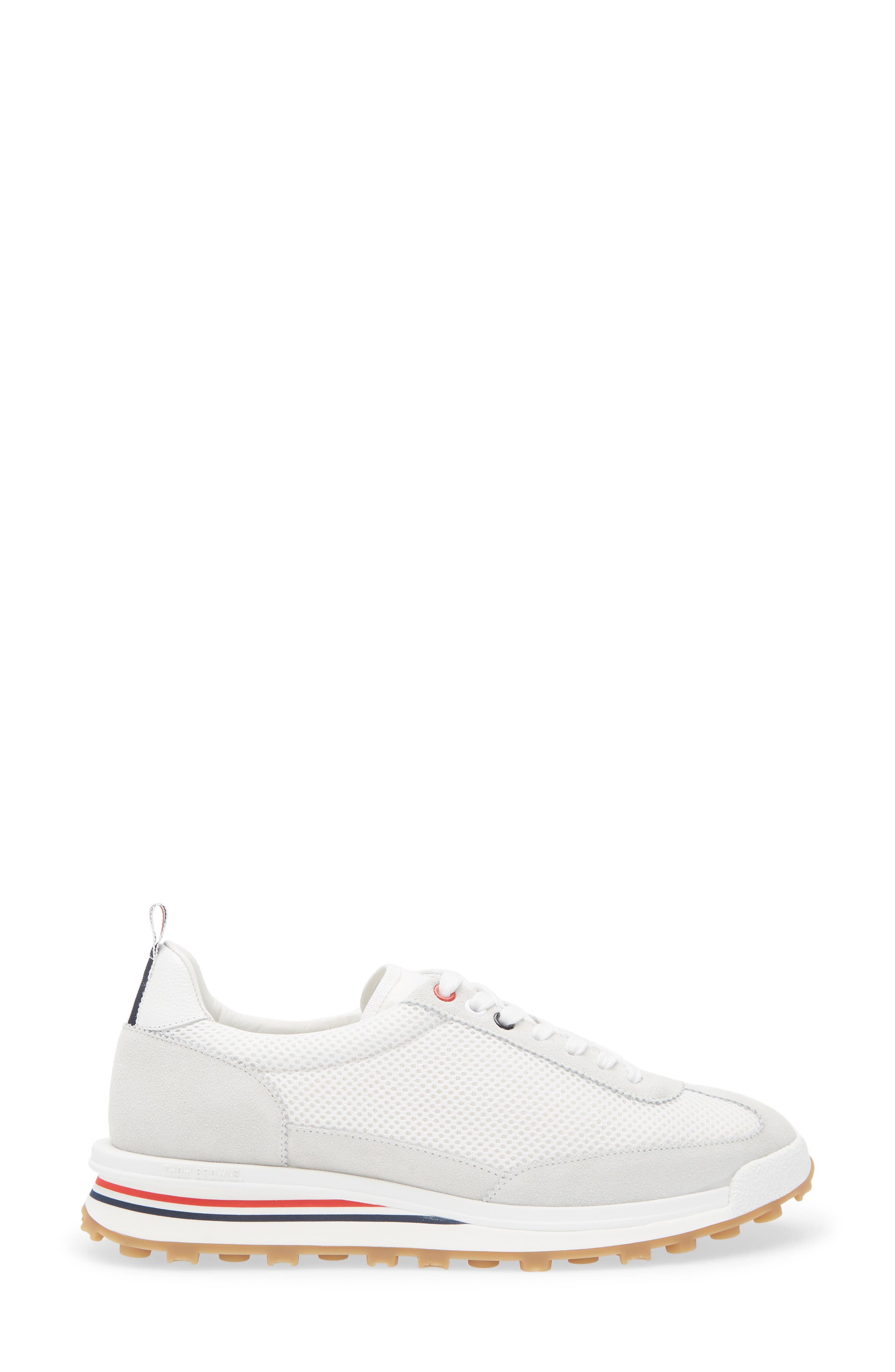 Thom Browne Tech Runner Sneaker, Alternate, color, White