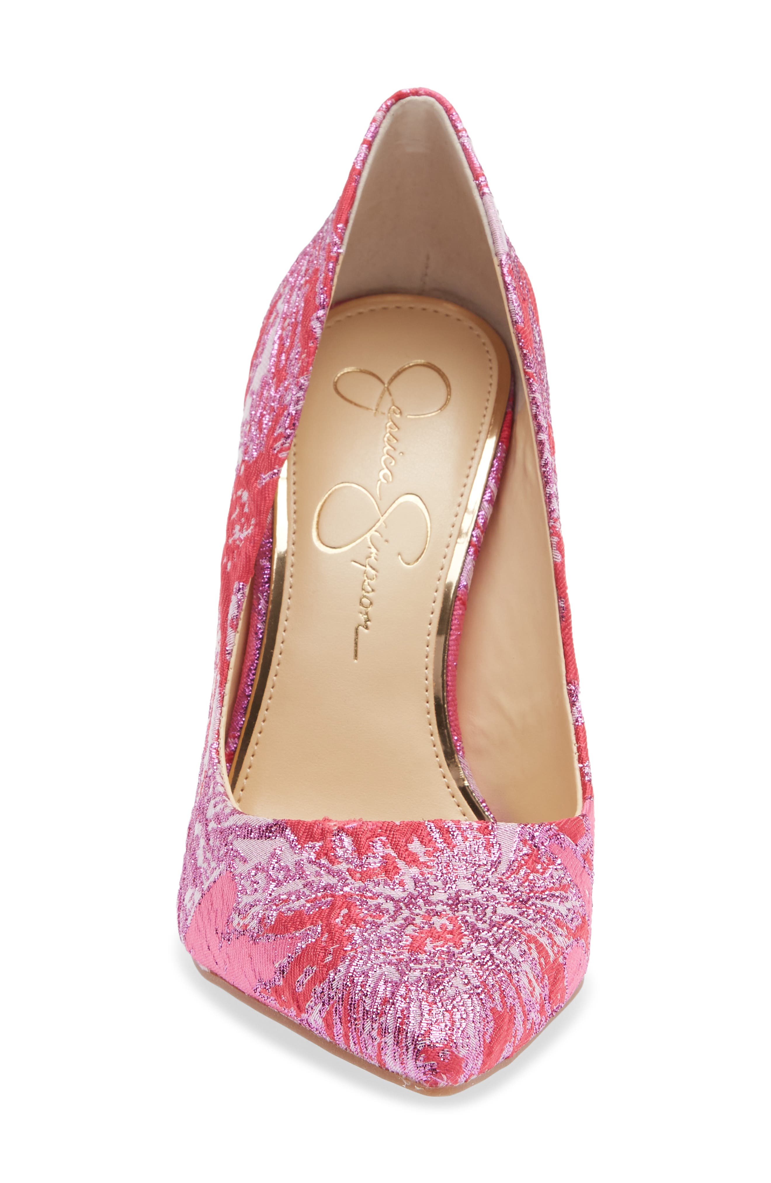 Cassani Pointy Toe Pump, Alternate, color, RED 51