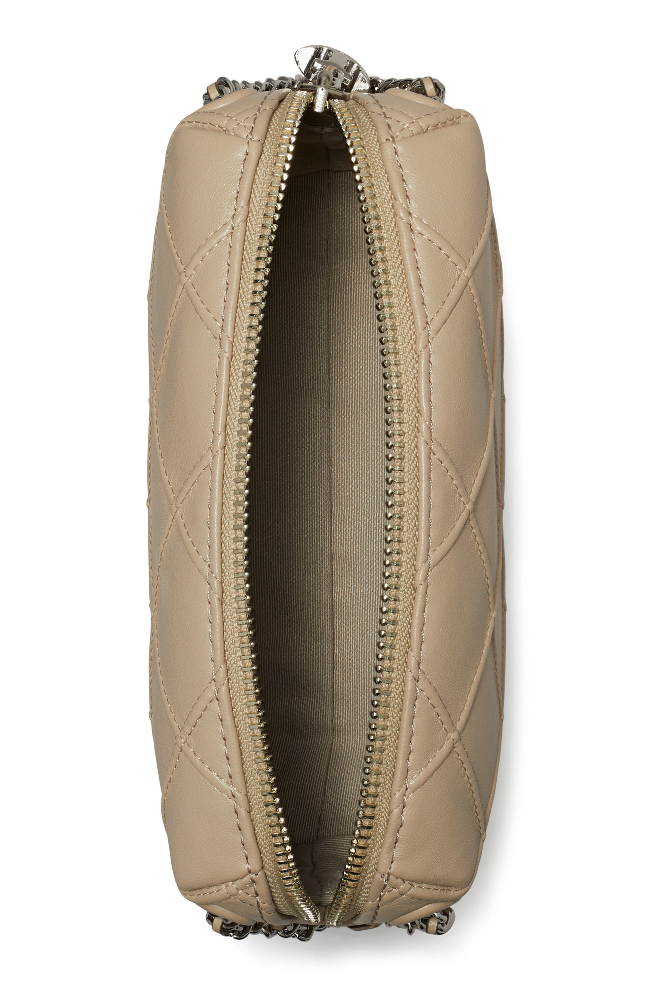 Fleming Soft Leather Crossbody Bag, Alternate, color, SOFT CEMENT