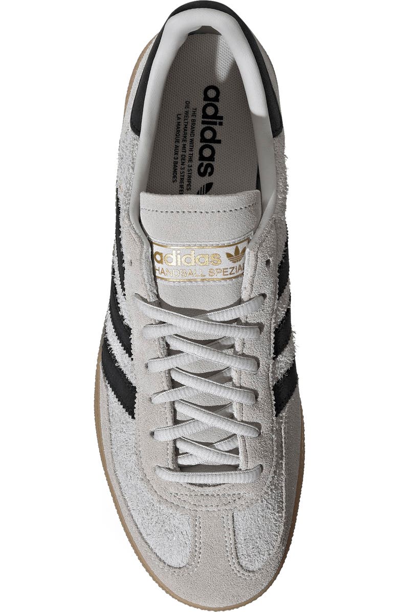 adidas Gender Inclusive Handball Spezial Sneaker, Alternate, color, Grey One/ Core Black/ Gum4