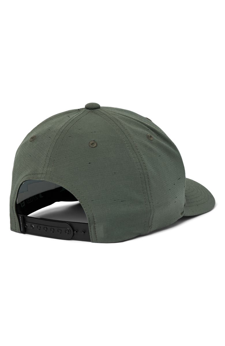 TravisMathew Private Cabin Snapback Baseball Cap, Alternate, color, Dark Olive