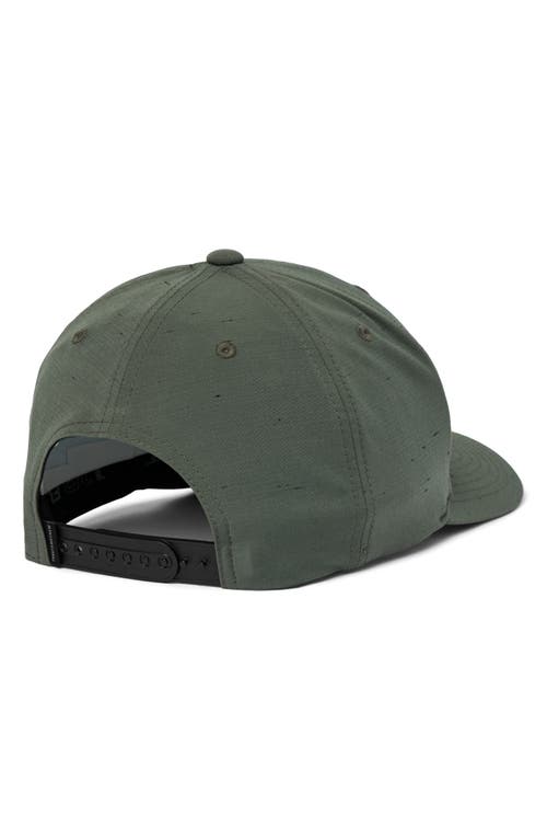 Travismathew Private Cabin Snapback Baseball Cap In Green